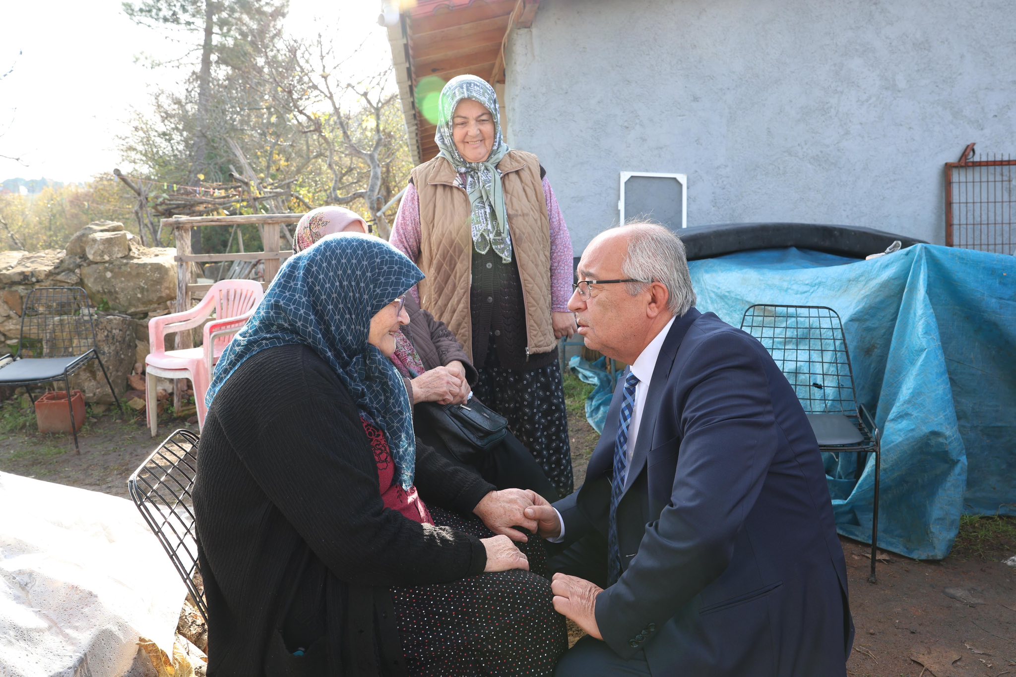 Vatandaşla iç içe Sacit Terzi